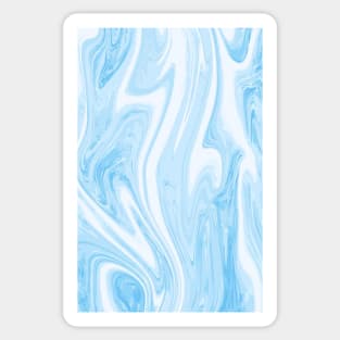 blue marble Sticker